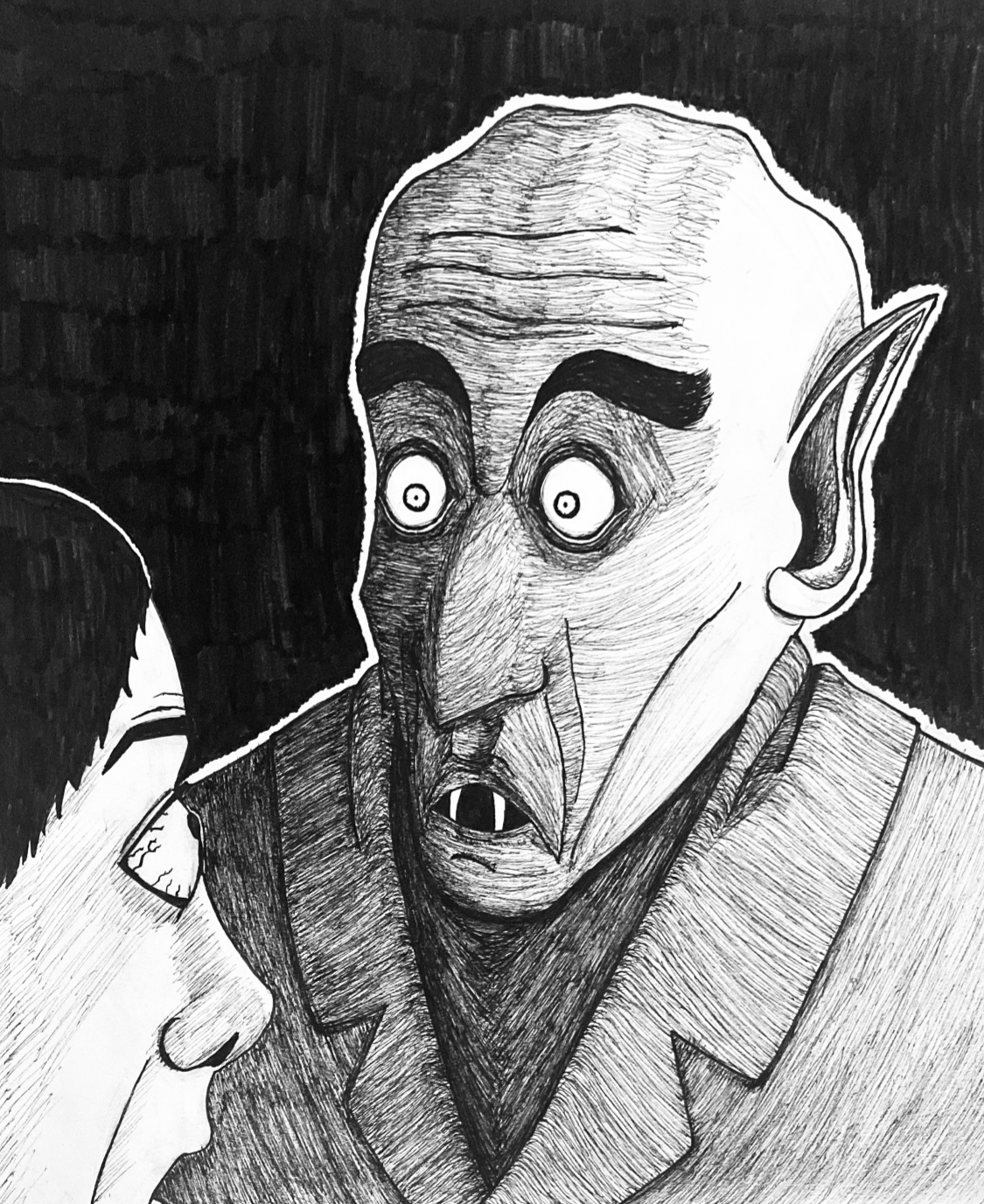 Count Orlok, Ink Pens, 2024